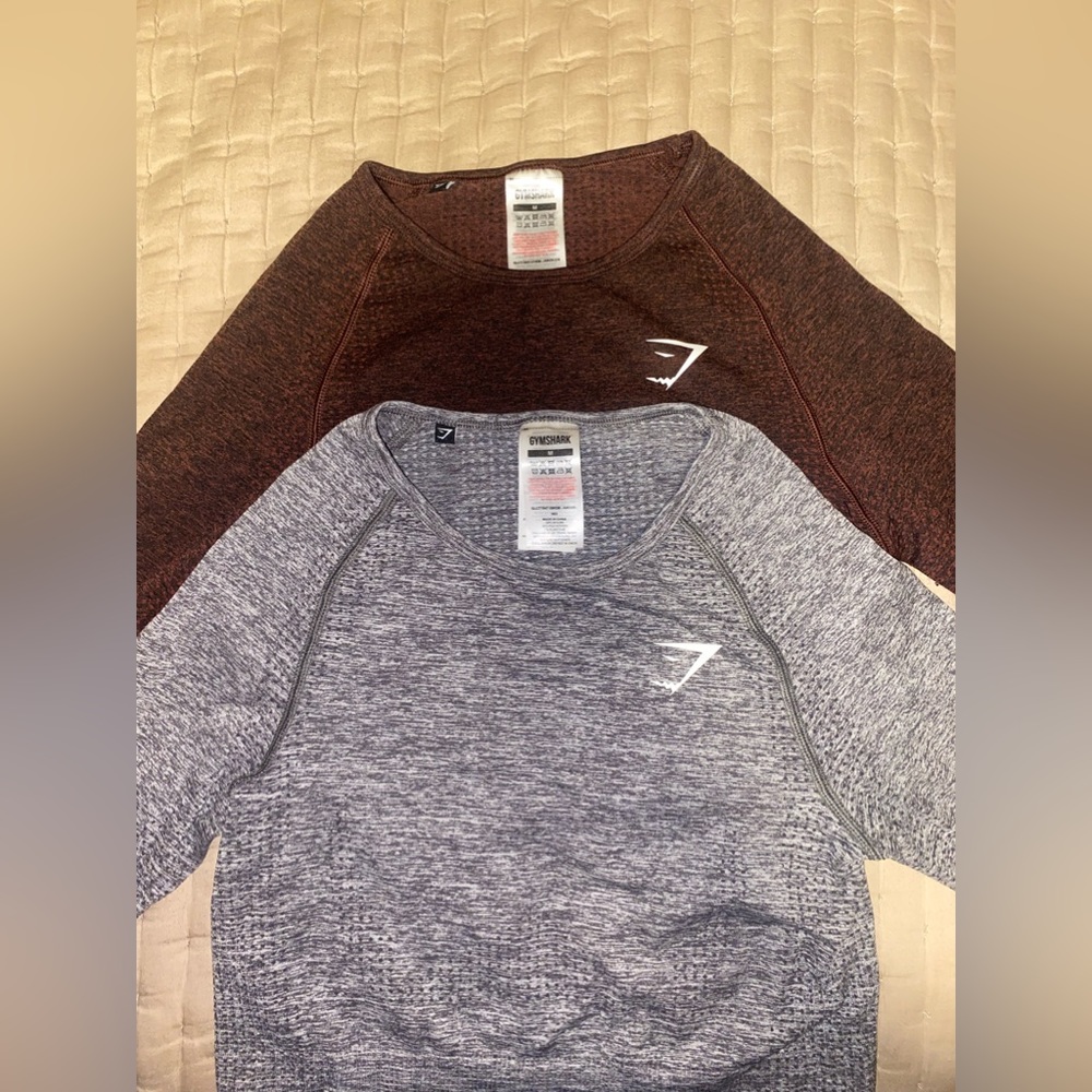 GYMSHARK long sleeve crop top